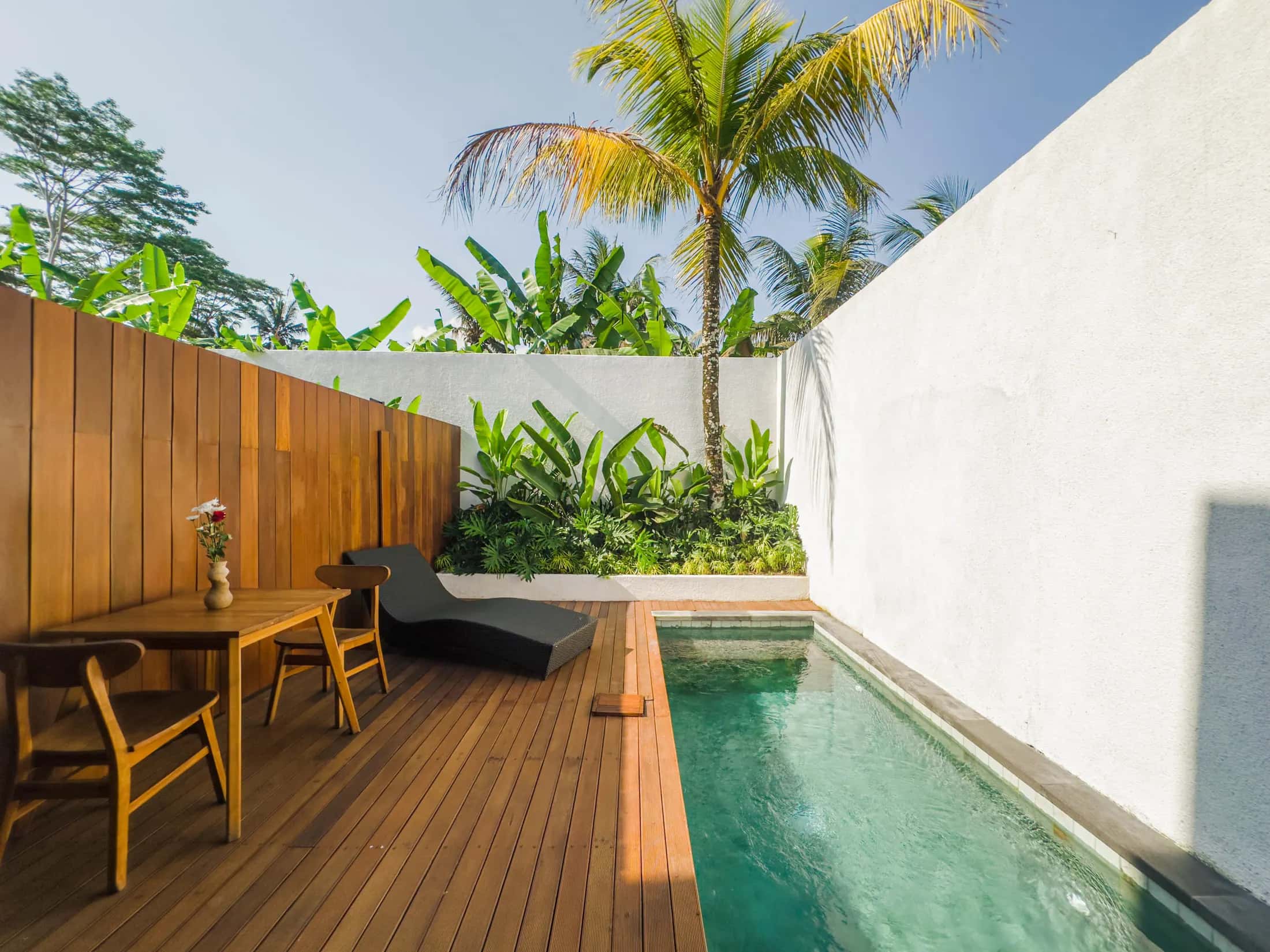 One Bedroom privater Pool zur goldenen Stunde